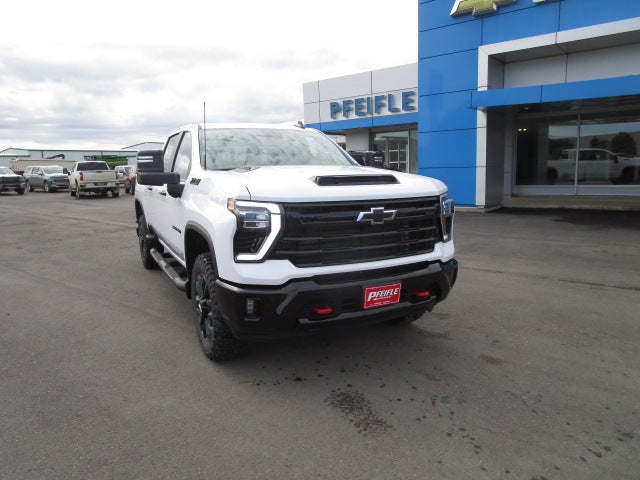 2026 Chevrolet Silverado 2500 HD LT in Summit White — front three-quarter view